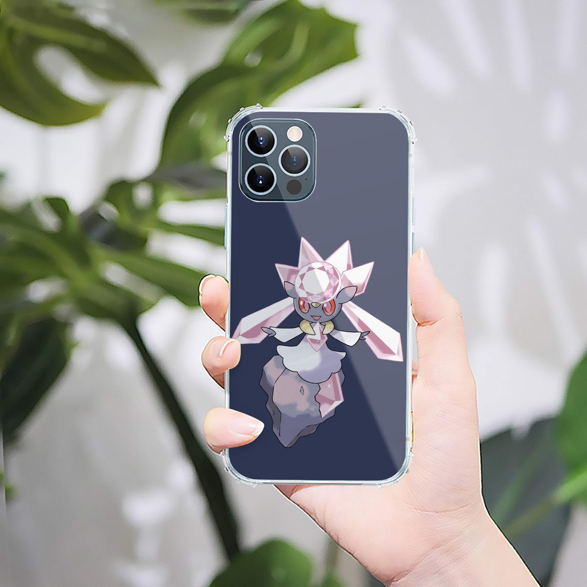（画像用） ポケットモンスター Pokémon 【iPhone 12シリーズ対応】透明スマホケース（クリアソフトケース）